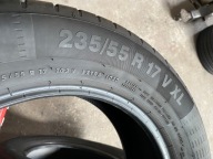 2 tyres summer 235/55R17 Continental ContiEcoContact 5 6mm