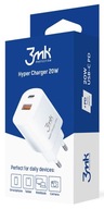 3MK Hyper Charger Rýchla značková Nabíjačka Sieťová USB-A/C 20W