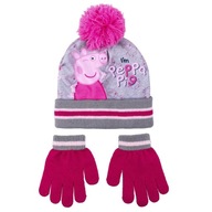Cerda zimný set (čiapka, rukavice) PEPPA PIG