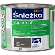 SUPERMAL Emalia Olejno-Ftalowa ŚNIEŻKA Szary Jasny Połysk 0,2L