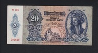 BANKOVKA MAĎARSKO – 20 pengo – 1941 rok