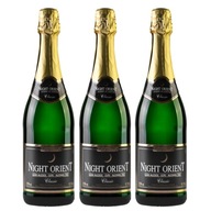 NIGHT ORIENT CLASSIC Wino musujące bezalkoholowe wytrawne 3 butelki