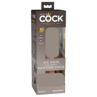 King Cock Elite 6 Silicone Dual Density Cock