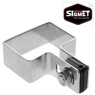 Objímka stĺpika pre plotové panely POČIATOČNÁ POZINKOVANÁ