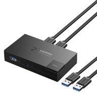 SWITCH PRZEŁĄCZNIK DWUKIERUNKOWY USB 3.0 UGREEN JAKOŚĆ + RYSIK