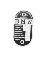 TABLICZKA ZNAMIONOWA BMW R 100 45 25 26 80