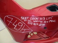 bumper front front Seat Leon 3 III lift 17-20r washer 4xPDC 5F0807221R