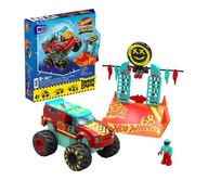 HOT WHEELS HNG53 MEGA BLOKS EKSTREMALNA SZTUCZKA MONSTER TRUCKS DEMO DERBY