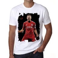 Steven Gerrard T-shirt z bawe?nianym nadrukiem Koszulka