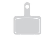 Organické brzdové doštičky Accent pre kotúče Shimano Deore