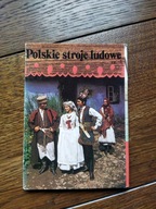 Polskie Stroje Ludowe cz.1 - ZESTAW 8 POCZTÓWEK-Unikat !