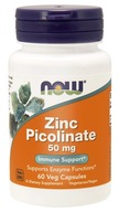 NOW FOODS Zinc Picolinate 50mg, 60 vcaps. - Pikoli