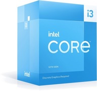 Procesor do komputera Intel i3-13100F 4 x 3,4 GHz gen. 13 Socket 1700