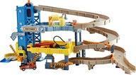 Matchbox Cars Playset, 4-Level Toy Garage with Track Play, Kid-Powered Elev