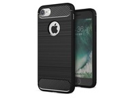 ETUI KARBON CASE PLECKI POKROWIEC FUTERAŁ OBUDOWA do IPHONE 7 8 + SZKŁO