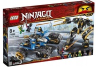 Lego 71699 Ninjago Legacy Thunder Raider Stiahnutý poškodený roh kartónu