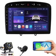 RADIO ANDROID NAWIGACJA GPS PEUGEOT 308 408 RCZ CARPLAY 2GB 64GB