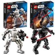 LEGO Star Wars Mech x2 - 75368 Darth Vader + 75370 PREZENT NA DZIEŃ DZIECKA