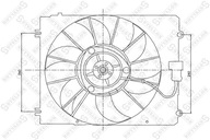 Stellox 29-99445-SX Ventilátor, chladenie motora