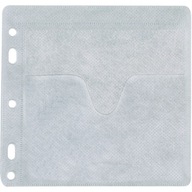 Obálky na CD/DVD Q-connect 11-00038-99 biele, 40 kusov