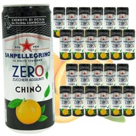 Napój SANPELLEGRINO chinotto BEZ CUKRU 24x330ml