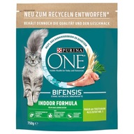 Purina ONE Bifensis INDOOR 750g Indyk dla kotów domowych sucha karma