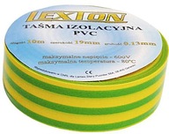 Vodotesná izolačná páska žlto-zelená 19x10m