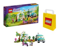 Klocki LEGO Friends 41707 Furgonetka do sadzenia drzew + Torebka na prezent