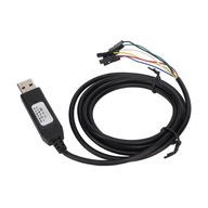 Kabel szeregowy USB na TTL, 6 pinów, długość 4,9 stopy, 50 bps do 2 MQ