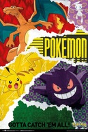 Pokémoni Charizard Pikachu Mewto - plagát 61x91,5