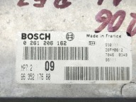 computer control unit of the engine PEUGEOT 206 1.4 B 0261206162 9635217680