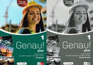 GENAU PLUS 1 Język niemiecki Podręcznik + Ćwiczenia