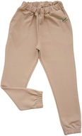 Dievčenské teplákové nohavice vrecká GAMET 152 Béžová