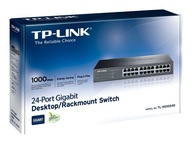 TPLINK TL-SG1024D TP-Link TL-SG1024D Switch Rack 24x10/100/1000Mbps