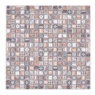 Sklenená mozaika náplasť-vy: 300x300 mm: AL 9630