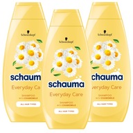 Schauma Harmančekový šampón Every Day 400ml x 3ks.