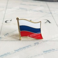 Rusko národná vlajka priehľadná živica epoxid