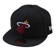 CZAPKA NEW ERA 59FIFTY FULLCAP NEW ERA MIAMI HEAT 7 (55,8 cm)