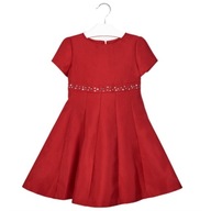 Sukienka elegancka czerwona dziewczęca Mayoral 7922-78 r. 140