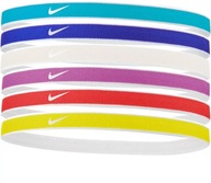 Opaski Nike SWOOSH SPORT HEADBANDS 6 PK TIPPED