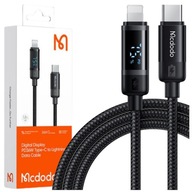 MCDODO ŁADOWARKA KABEL USB-C LIGHTNING SZYBKIEGO ŁADOWANIA DO IPHONE 1M LED