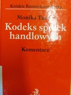 Kodeks spółek handlowych Monika Tarska