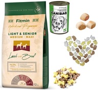 Zestaw Fitmin Medium Maxi Light Senior 12kg