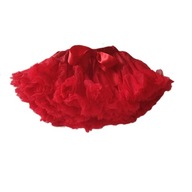Sukňa červená tylová pre dievčatko veľkosť 140