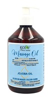 Olejek do masażu z olejem jojoba 500 ml ECOU