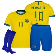Oblečenie NEYMAR BRAZILIA Futbalový komplet tričko + šortky + gamaše veľ. 128