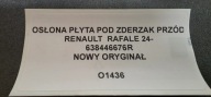 cover cover below bumper front RENAULT RAFALE 24- original 638446676R