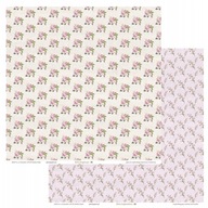 RETRO SCRAPBOOKINGOVÝ PAPIER S INŠPIRÁCIOU – 08 5 LISTOV 305 X 305 MM GALERIA PAPIERU