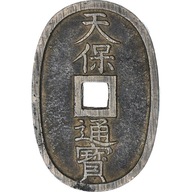 Japonia, 100 Mon, Tempo Tsuho, (1835-1870), EF(40-