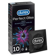 DUREX prezerwatywy PERFECT GLISS 10szt. grubsze nawilżone śliskie